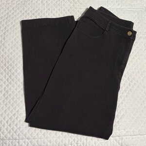 St. John Women’s Dark Brown Straight Leg Jeans Size 10